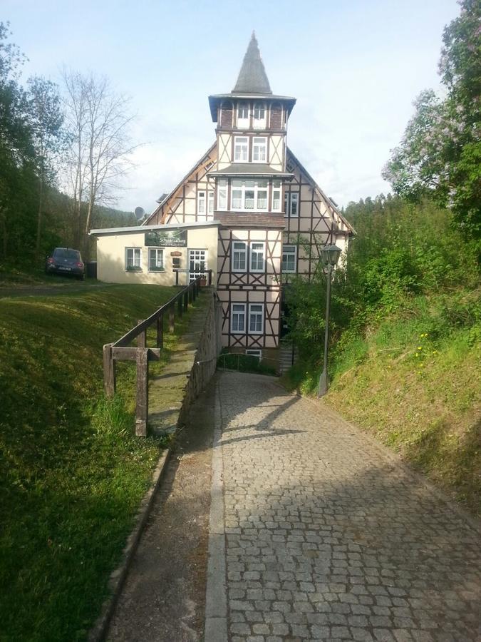 Hotel Schwarzaburg Schwarzburg Buitenkant foto